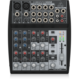 XENYX 1002 Premium 10-Input 2-Bus Mixer with XENYX Mic Preamps and British EQ