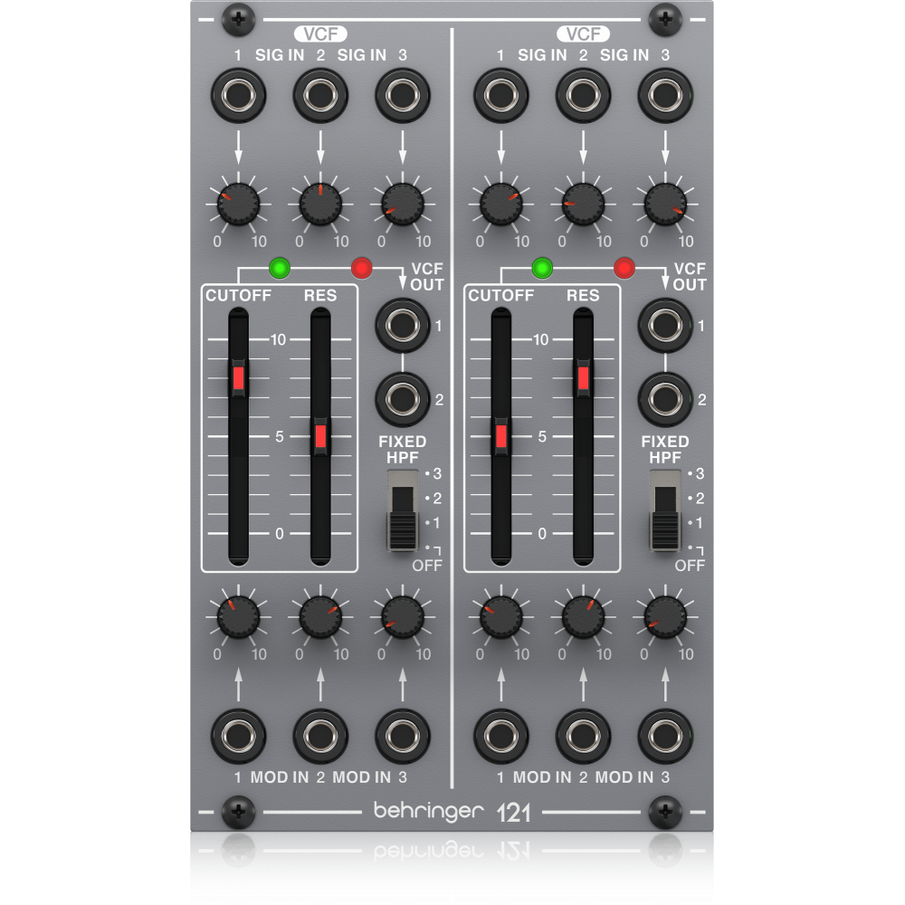 121 DUAL VCF Legendary Analog Dual VCF Module for Eurorack