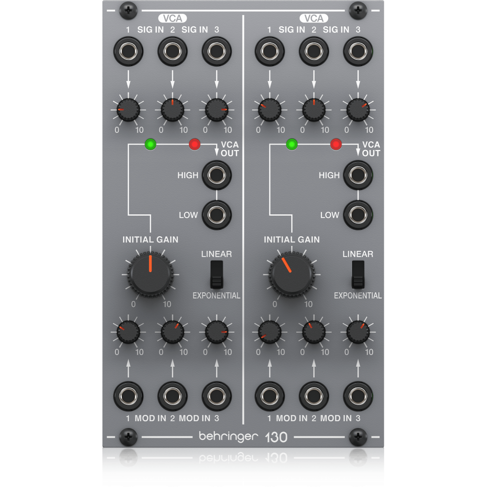 130 DUAL VCA Legendary Analog Dual VCA Module for Eurorack