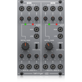 130 DUAL VCA Legendary Analog Dual VCA Module for Eurorack