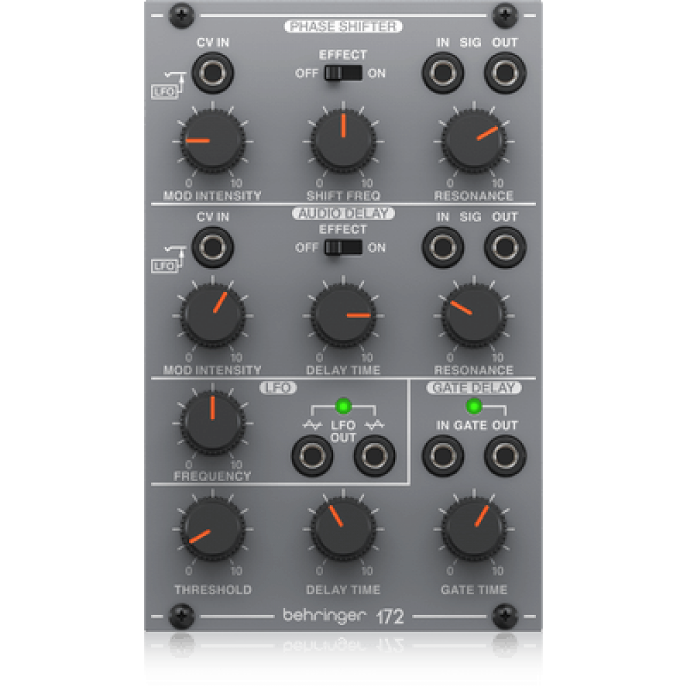 172 PHASE SHIFTER/DELAY/LFO Legendary Analog Phase Shifter/Delay/LFO Module for Eurorack