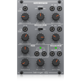 172 PHASE SHIFTER/DELAY/LFO Legendary Analog Phase Shifter/Delay/LFO Module for Eurorack