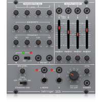 305 EQ/MIXER/OUTPUT Legendary Analog Parametric EQ, Mixer and Output Module for Eurorack