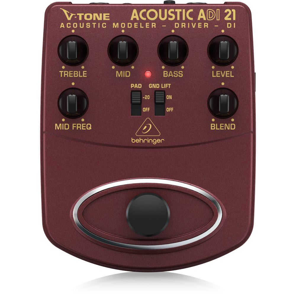 ADI21 Acoustic Amp Modeler/Direct Recording Preamp/DI Box