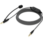 BC12 Premium Headphone Cable with Boom Microphone and In-Line Control