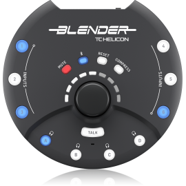 BLENDER Portable 12 x 8 Stereo Mixer with 12 x 2 USB Audio Interface and Remote Control