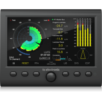 CLARITY M Stereo and 5.1 Audio Loudness Meter with 7" High-Resolution Display and USB Connection for Plug-In Metering