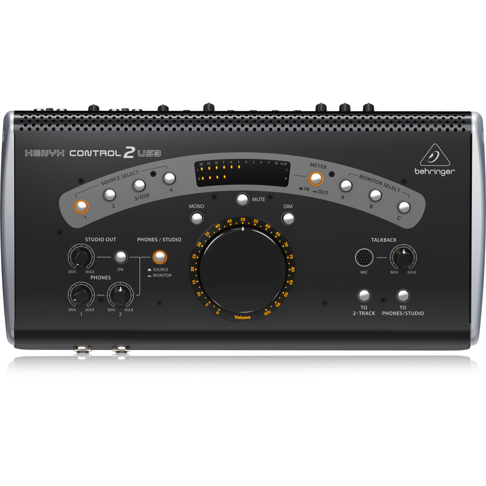 CONTROL2USB High-End Studio Control and Communication Center with VCA Control and USB Audio Interface