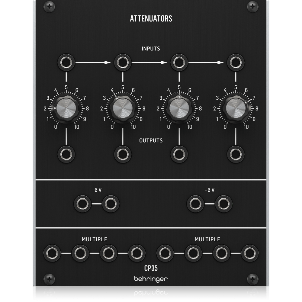 CP35 ATTENUATORS Legendary Analog Attenuator and Multiples Module for Eurorack