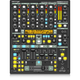 DDM4000 Ultimate 5-Channel Digital DJ Mixer with Sampler, 4 FX Sections, Dual BPM Counters and MIDI