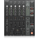 DJX750 Professional 5-Channel DJ Mixer with Advanced Digital Effects and BPM Counter