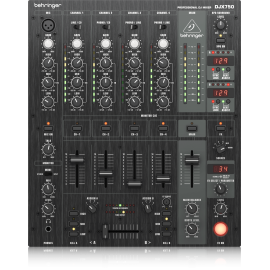 DJX750 Professional 5-Channel DJ Mixer with Advanced Digital Effects and BPM Counter