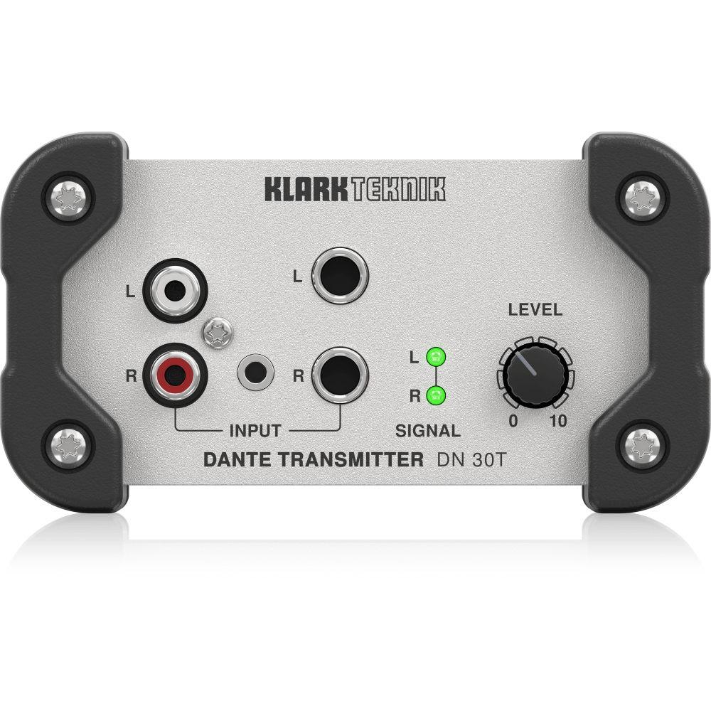 DN 30T 2-Channel Dante Audio Transmitter for High-Performance Networking