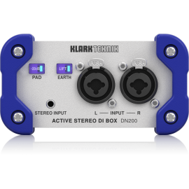 DN200 2-Channel Active DI Box with Extended Dynamic Range and Sum/Split Options