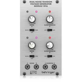 DUAL NOISE / RANDOM VOLTAGE GENERATOR MODULE 1016 Legendary 2500 Series Dual Noise Source Module for Eurorack