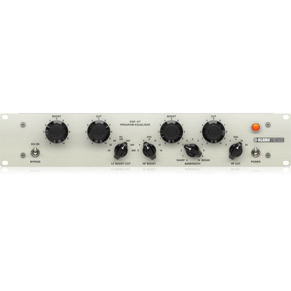 EQP KT Classic Tube Equaliser with Switchable-Frequency Selection, Variable-Bandwidth and Custom-Built Midas Transformers