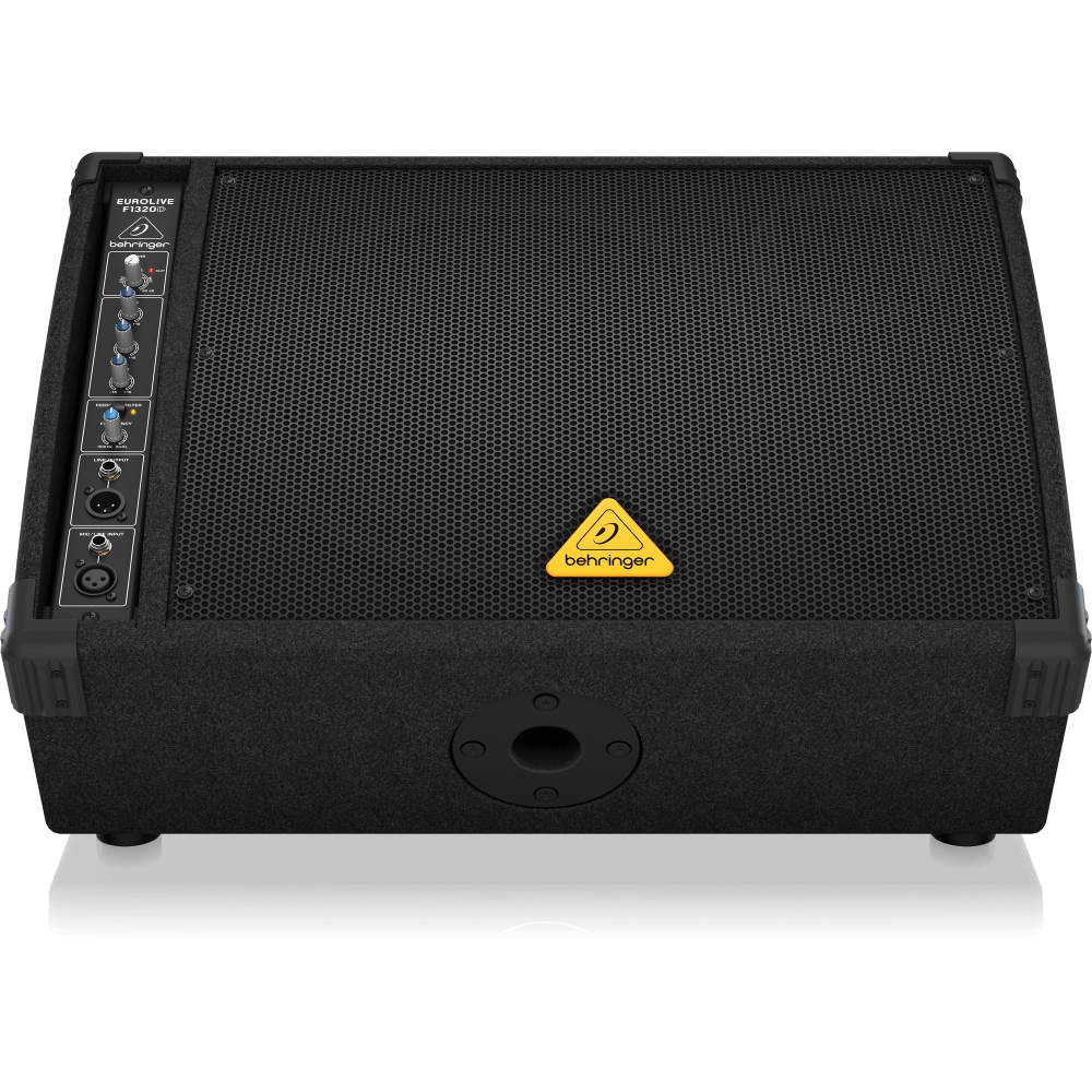 F1320D Active 300W 2-Way Monitor Speaker System with 12" Woofer, 1" Compression Driver and Feedback Filter