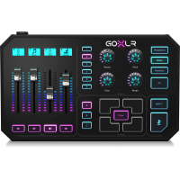 GoXLR Revolutionary Online Broadcaster Platform with 4-Channel Mixer, Motorized Faders, Sound Board and Vocal Effects