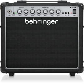 HA-20R 20W Guitar Amplifier with 2 Independent Channels, VTC Tube Modeling, Reverb and Original Bugera 8" Speaker