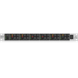 HA6000 6-Channel High-Power Headphones Mixing and Distribution Amplifier