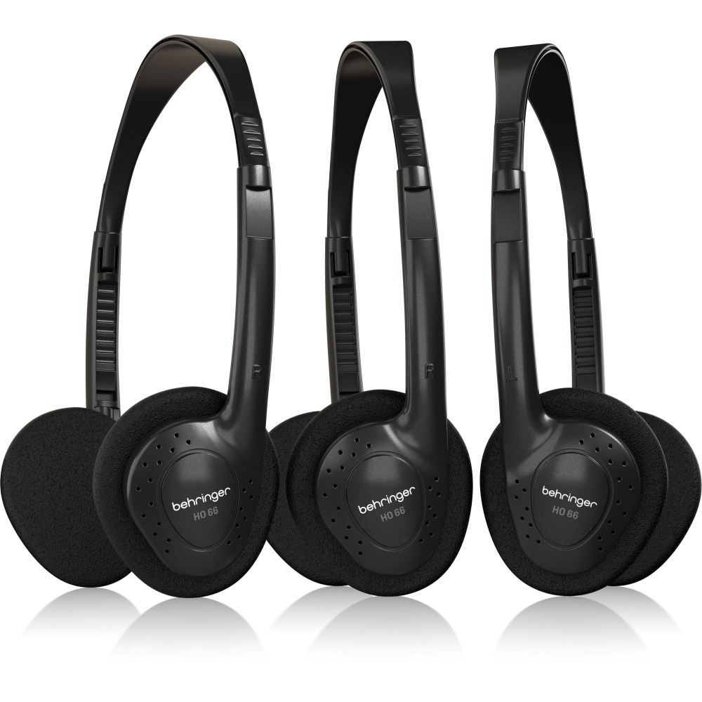 HO 66 Stereo Headphones 3-Multipack