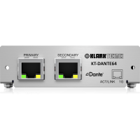 KT-DANTE64 Audinate Dante Network Module with up to 64 Bidirectional-Channels