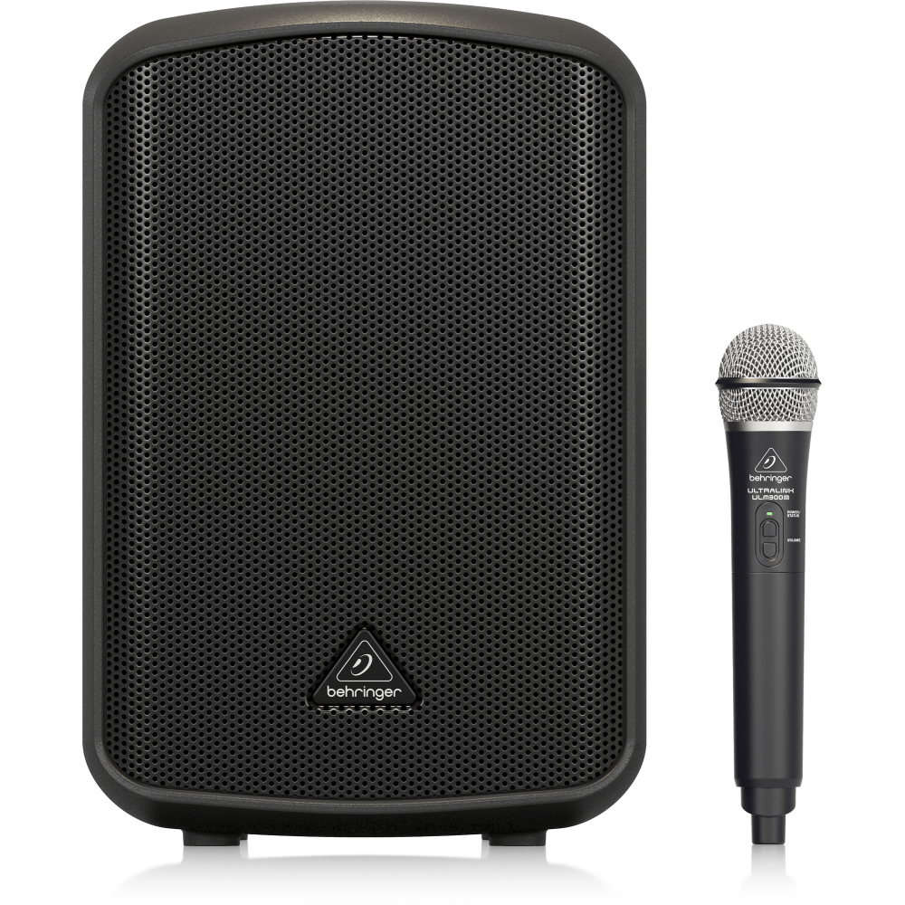 MPA200BT All-in-One Portable 200W Speaker with Wireless Microphone, Remote Control via Smart Phone, Bluetooth Audio Streaming and Battery Operation