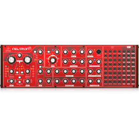 NEUTRON Paraphonic Analog and Semi-Modular Synthesizer with Dual 3340 VCOs, Multi-Mode VCF, 2 ADSRs, BBD Delay and Overdrive Circuit in a Eurorack Format