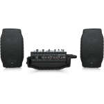 PPA200 Ultra-Compact 200W 5-Channel Powered Mixer with Wireless Microphone Option, Klark Teknik Multi-FX Processor and FBQ Feedback Detection