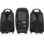 PPA2000BT Ultra-Compact 2000W 8-Channel Portable PA System with Bluetooth Wireless Technology, Wireless Microphone Option, Klark Teknik Multi-FX Processor and FBQ Feedback Detection