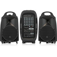 PPA2000BT Ultra-Compact 2000W 8-Channel Portable PA System with Bluetooth Wireless Technology, Wireless Microphone Option, Klark Teknik Multi-FX Processor and FBQ Feedback Detection
