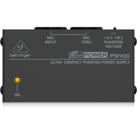 PS400 Ultra-Compact Phantom Power Supply