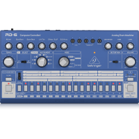 RD-6-BU Analog Drum Machine with 8 Drum Sounds, 64 Step Sequencer and Distortion Effects