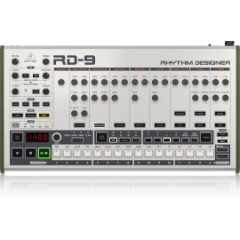 RD-9 Classic Analog Drum Machine with 10 Drum Voices, 64 Step Sequencer, Wave Designer and Dual-Mode Filter