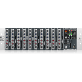 RX1202FX V2 Premium 12-Input Mic/Line Rack Mixer with XENYX Mic Preamplifiers, British EQ's and Multi-FX Processor