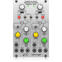 SAMPLE & HOLD / RANDOM VOLTAGE MODULE 1036 Legendary 2500 Series Dual Sample and Hold with Voltage Controlled Clock Module for Eurorack