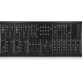 SYSTEM 35 Complete \System 35\" Modular Synthesizer with 25 Modules, MIDI-to-CV Converter and EURORACK GO case"