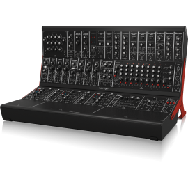 SYSTEM-55 Complete \System 55\" Modular Synthesizer with 25 Modules, MIDI-to-CV Converter and 2 EURORACK GO cases"