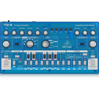 TD-3-BB Analog Bass Line Synthesizer with VCO, VCF, 16-Step Sequencer, Distortion Effects and 16-Voice Poly Chain