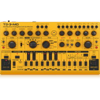 TD-3-MO-AM "Modded Out" Analog Bass Line Synthesizer with VCO, MIDI-Controllable VCF and Sub-Harmonics Oscillator