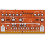 TD-3-TG Analog Bass Line Synthesizer with VCO, VCF, 16-Step Sequencer, Distortion Effects and 16-Voice Poly Chain