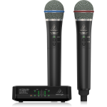 ULM302MIC High-Performance 2.4 GHz Digital Wireless System with 2 Handheld Microphones and Receiver