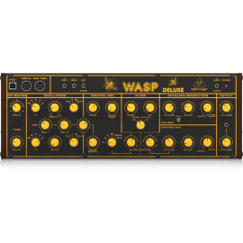 WASP DELUXE Legendary Analog Synthesizer with Dual OSCs, Multi-Mode VCF, 16-Voice Poly Chain and Eurorack Format