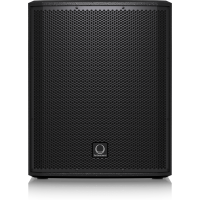 iP15B 1000W Powered 15" Subwoofer with Dual Amplifiers for Satellite Speakers, Klark Teknik Spatial Sound Technology, Digital Mixer, Remote Control via iPhone/iPad and Bluetooth Audio Streaming