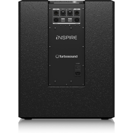 iP15B 1000W Powered 15" Subwoofer with Dual Amplifiers for Satellite Speakers, Klark Teknik Spatial Sound Technology, Digital Mixer, Remote Control via iPhone/iPad and Bluetooth Audio Streaming