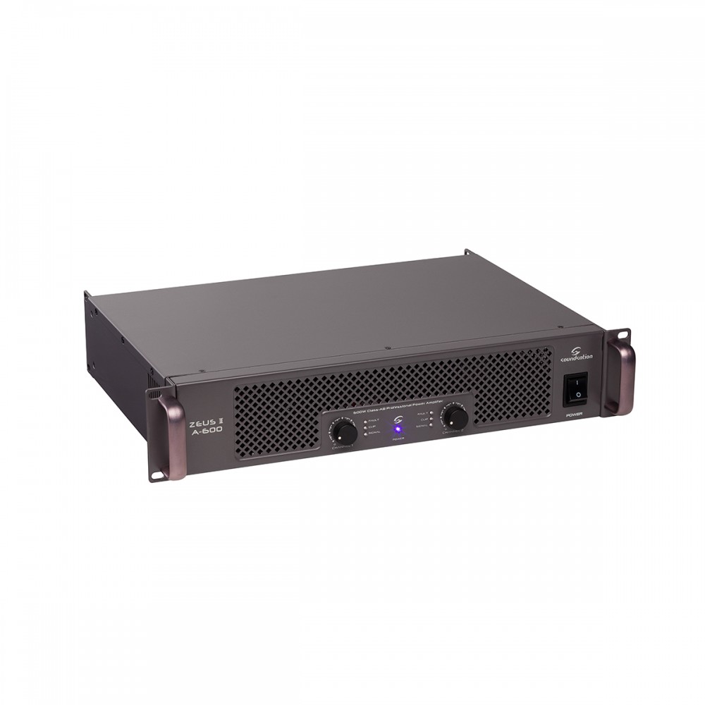 ZEUSII A-600- 2x200W- 8ohm - 2x300W 4ohm Усилвател