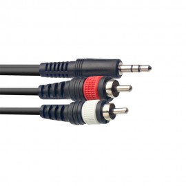 Мини ст.жак на два чинча 1m. Stagg SYC1/MPSB2CM E 