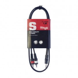 Мини ст.жак на два чинча 1m. Stagg SYC1/MPSB2CM E 