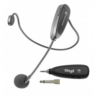 Безжичен микрофон SUW 12H-BK мини  UHF HEAD SET