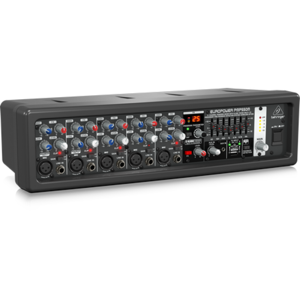 BEHRINGER PMP550M Смесителен пулт с вграден усилвател